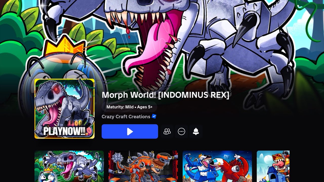 Morph World -  Dino Hunt Indominus Rex Update