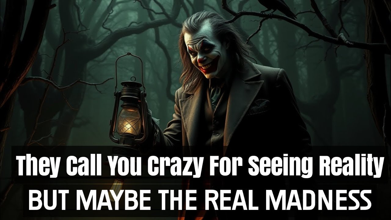 They Call You Crazy For Seeing Reality | Dark Joker Speech About Truth & Society
