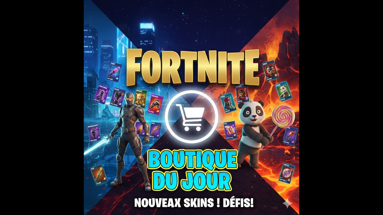 ⚡️vidéo présentation de la boutique de fortnite de shaowcain du 17.02.26#epicpartner⚡️