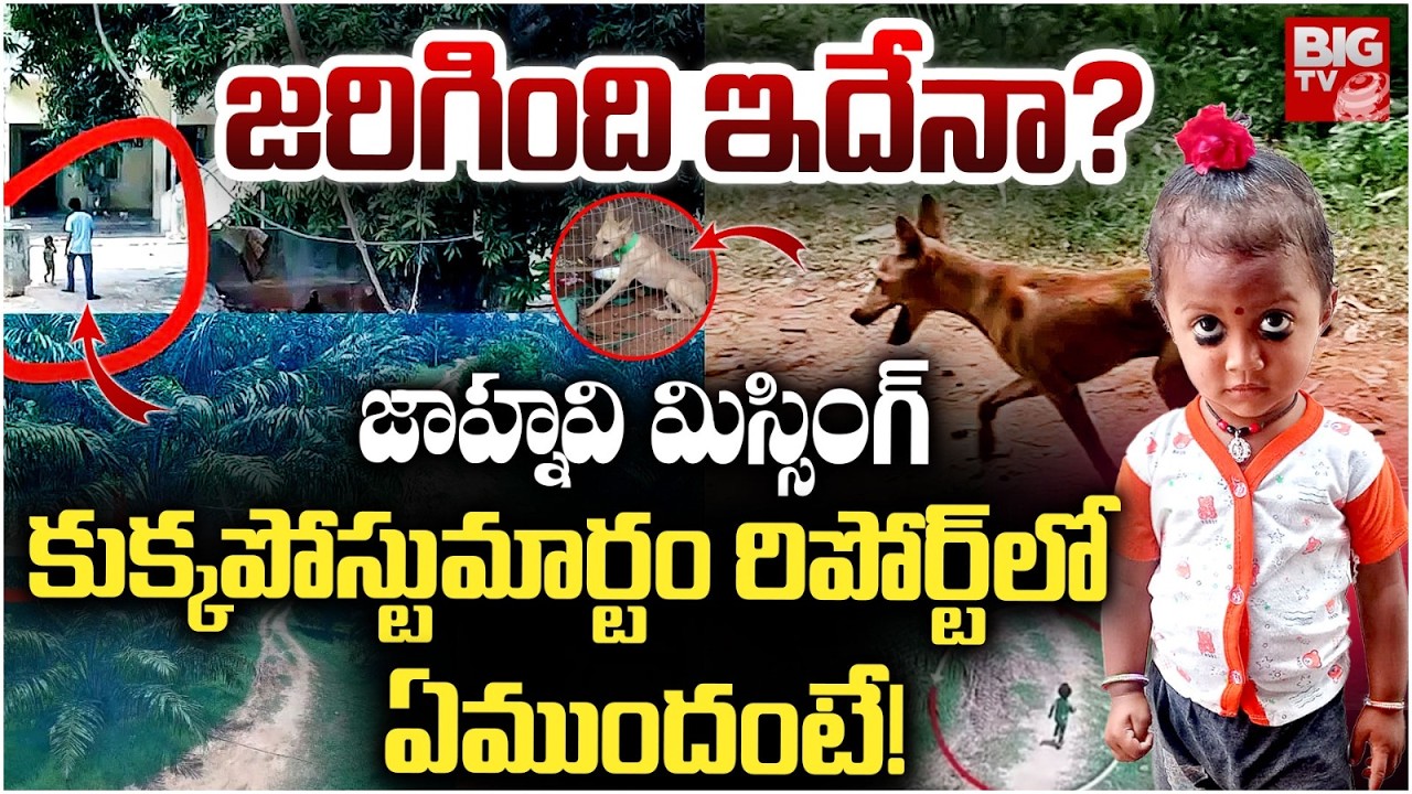 Jahnavi Missing Case Latest Update | జరిగింది ఇదేనా? Kakinada | BIG TV