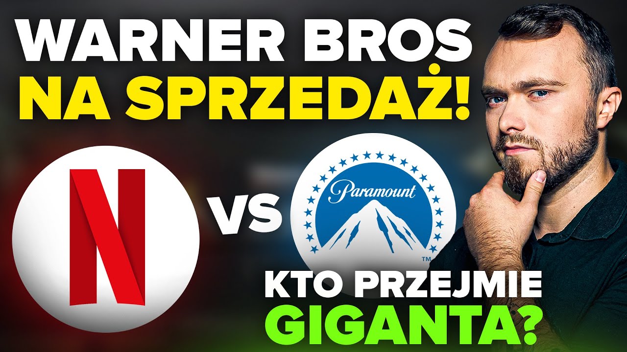 Warner Bros na sprzedaż. Netflix kontra Paramount w wojnie o Hollywood!