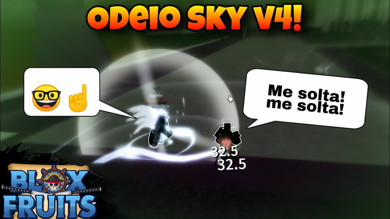 A Sky V4 Tem que Acabar! - Bloxfruits