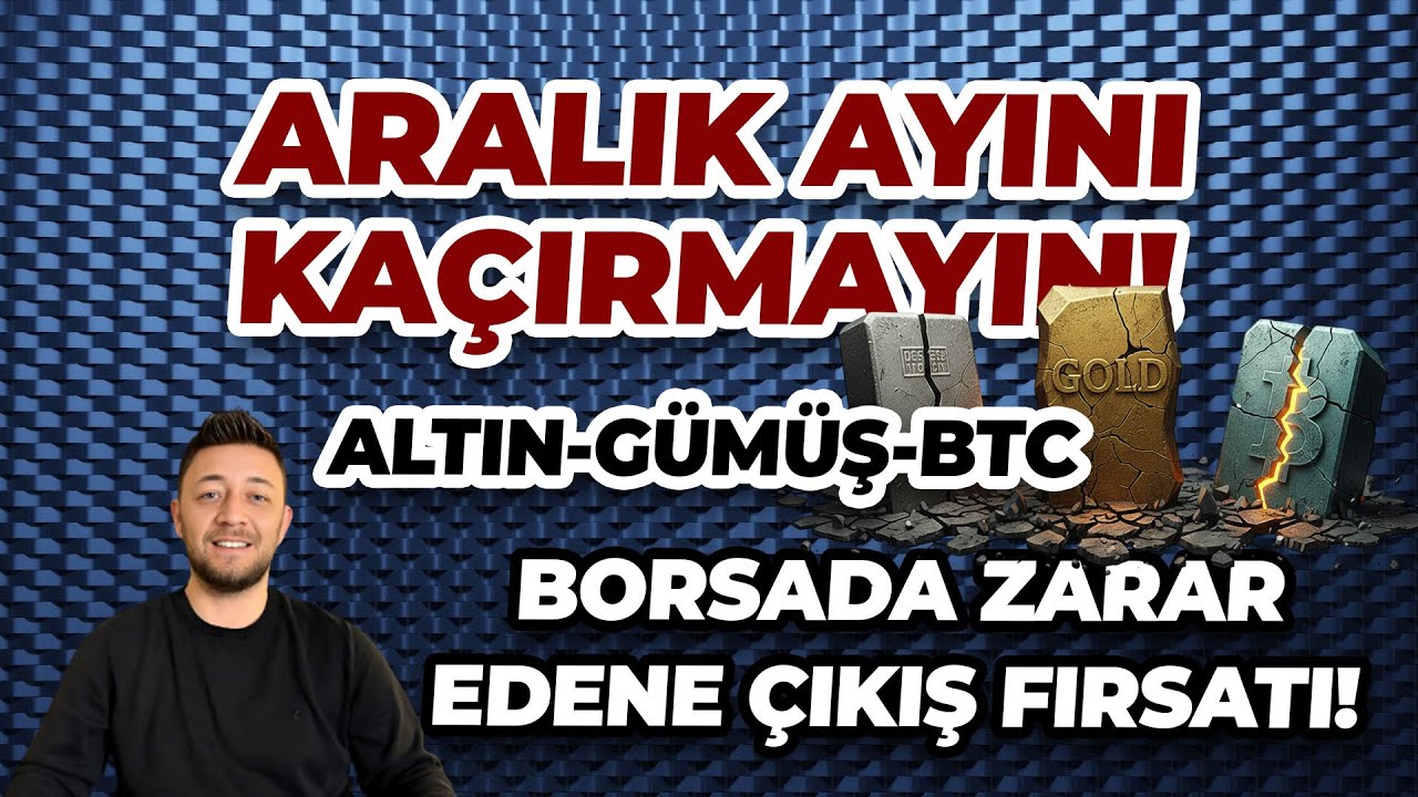 ALTIN G&Uuml;M&Uuml;Ş SON FIRSAT! / BORSA'DA ZARAR EDENLERE FIRSAT! #ALTIN #G&Uuml;M&Uuml;Ş #BTC