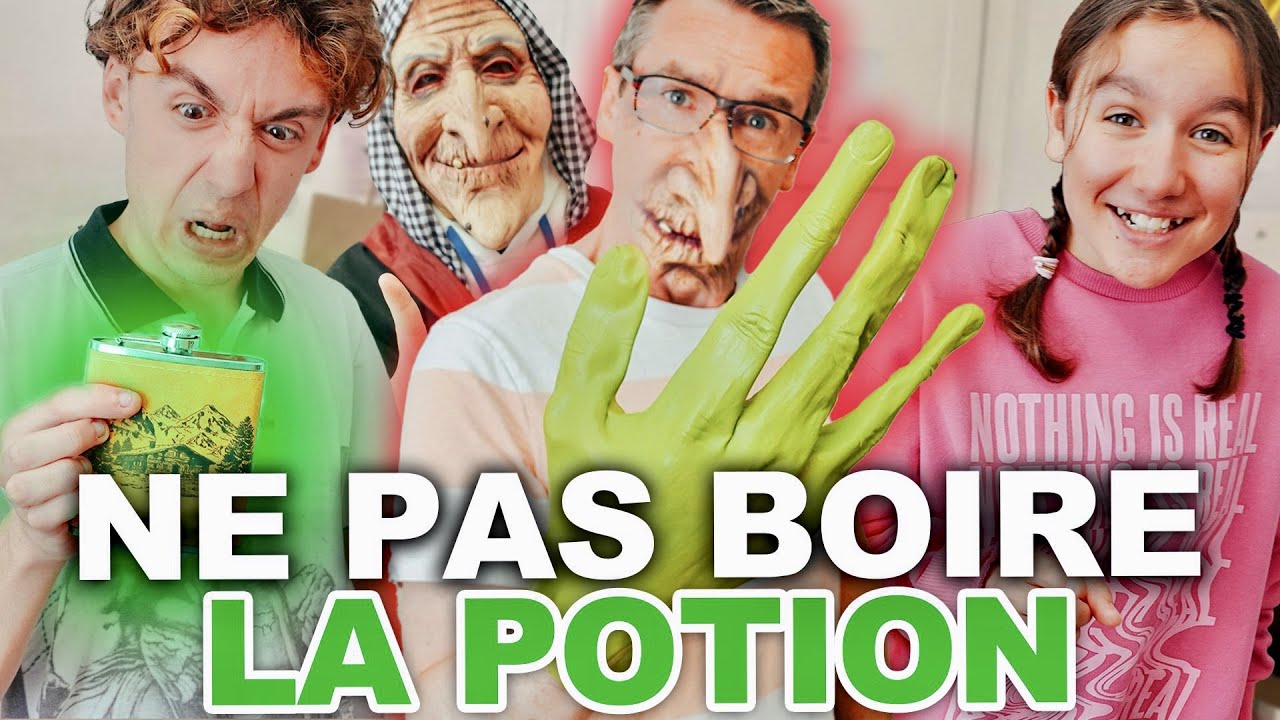 NE PAS BOIRE LA POTION DE LA SORCIÈRE ! (SKETCH)
