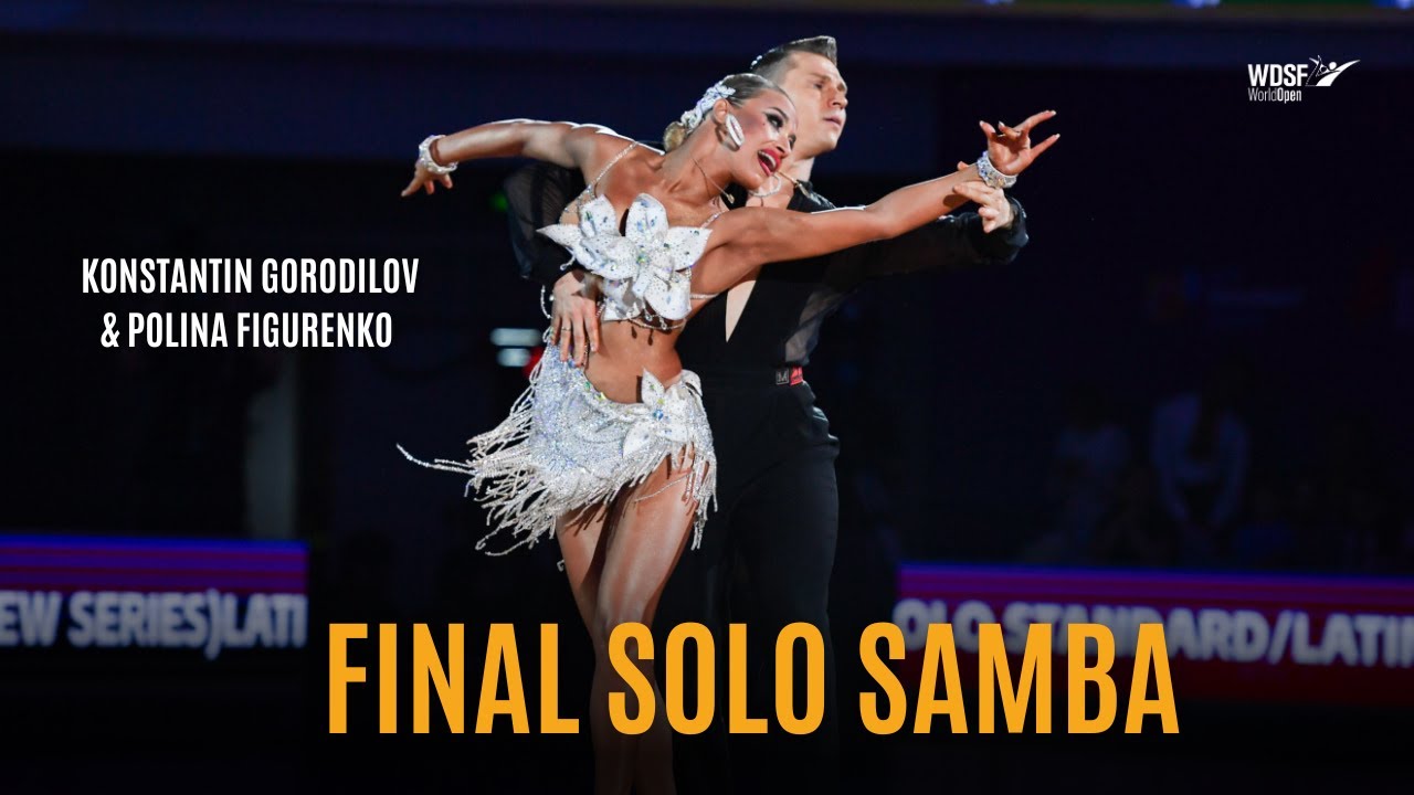FINAL SAMBA | Konstantin Gorodilov & Polina Figurenko | WDSF World Open Latin Chengdu 2025 🇨🇳