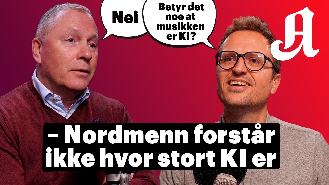 – Hvis du ikke tar i bruk KI nå, er du ferdig | NICOLAI TANGEN | Ekstra Lars