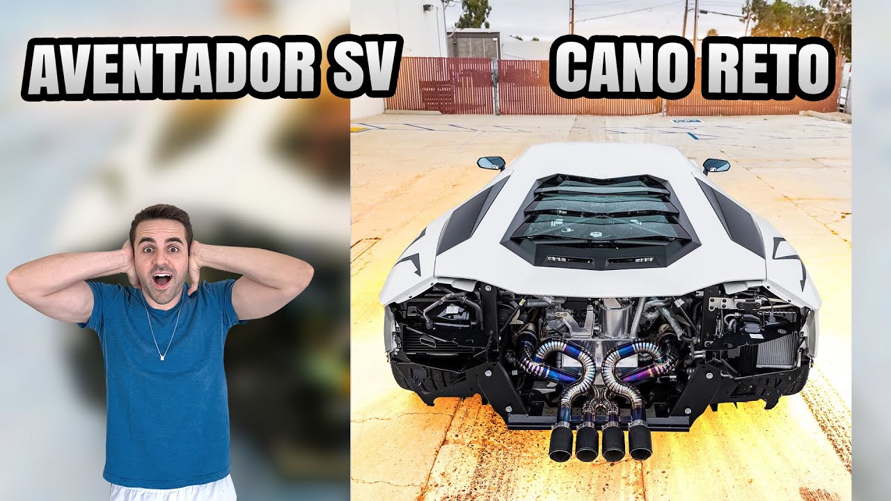 A AVENTADOR SV MAIS ALTA QUE VOC&Ecirc; J&Aacute; OUVIU (CANO RETO)!