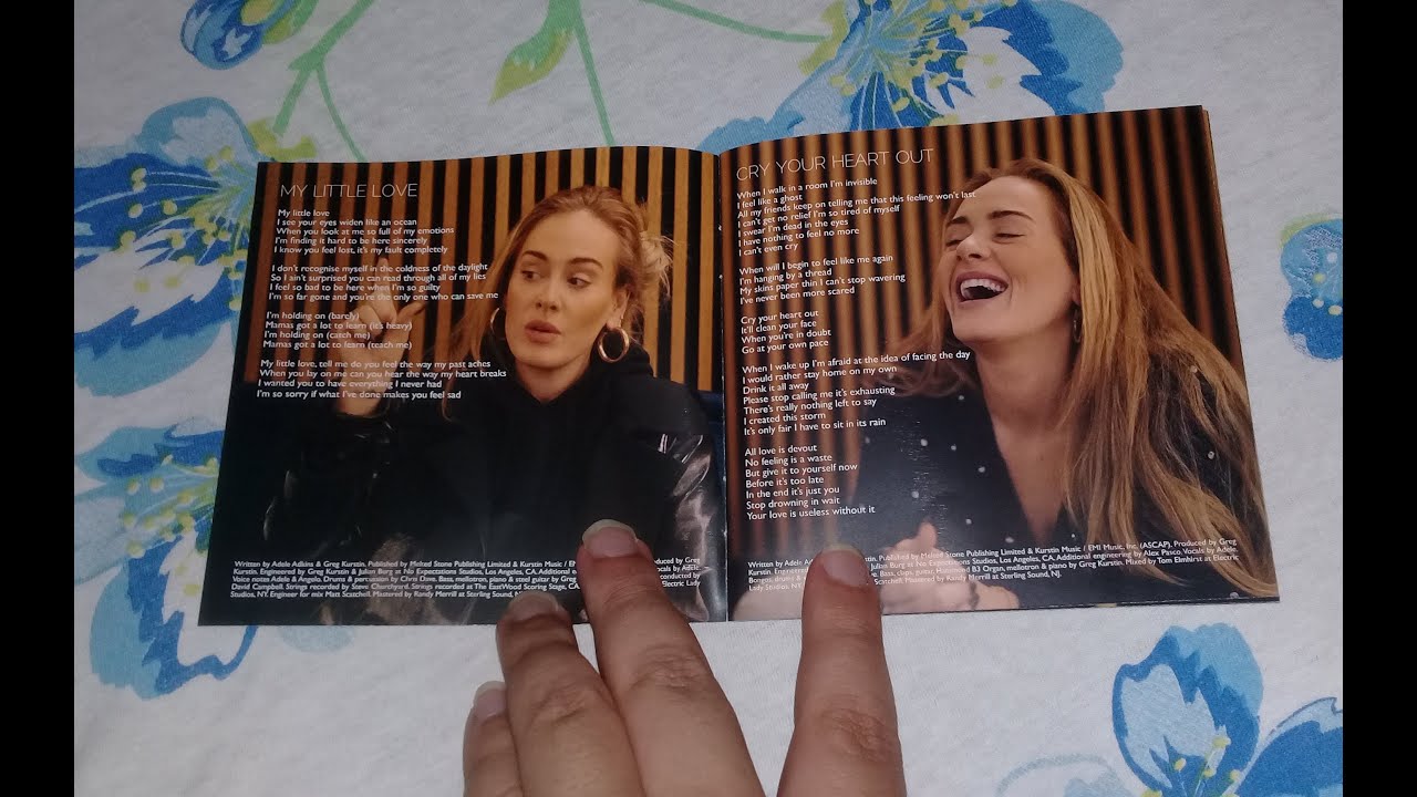Unboxing Cd Adele - 30