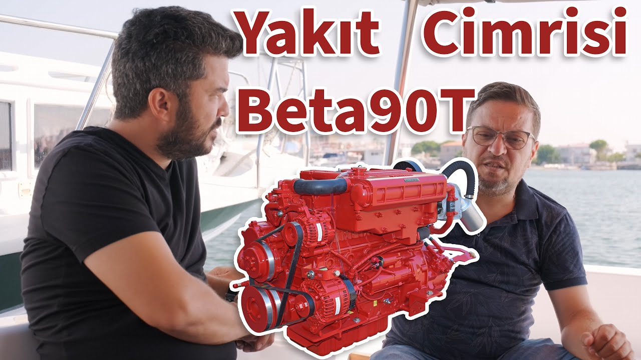 Beta Marine Beta90T modeli ile seyir ve ürün tanıtımı.