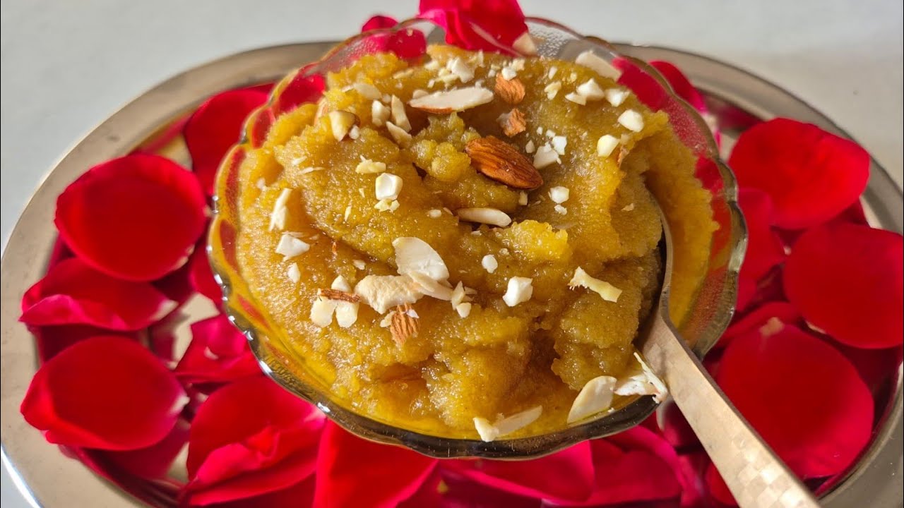 सूजी और बेसन का हलवा | Suji Besan Halwa Recipe | झटपट बनने वाला देसी हलवा