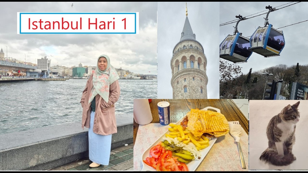 Taksim Square, Galata Tower dan Naik Kereta Gantung