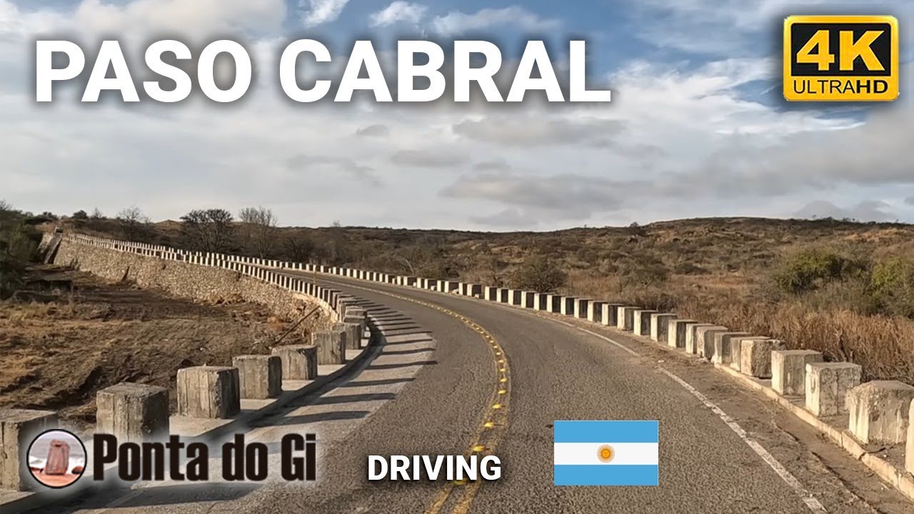 PASO CABRAL -LAS CALERAS 4k #driving RP E68 [Rogelio Martinez] SIERRAS de CORDOBA 2024 - ARGENTINA