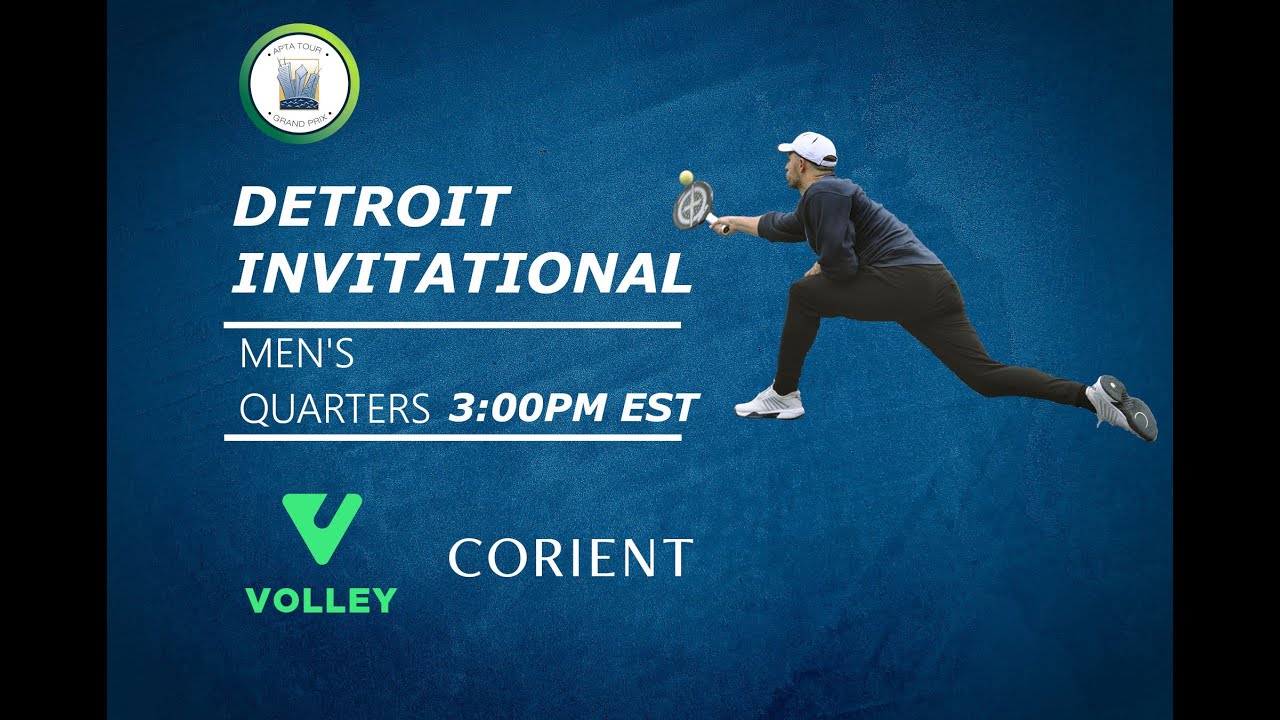 2024 Detroit Invitational Grand Prix - Men's Quarters - du Randt/Mitchell vs. Ong/Rams