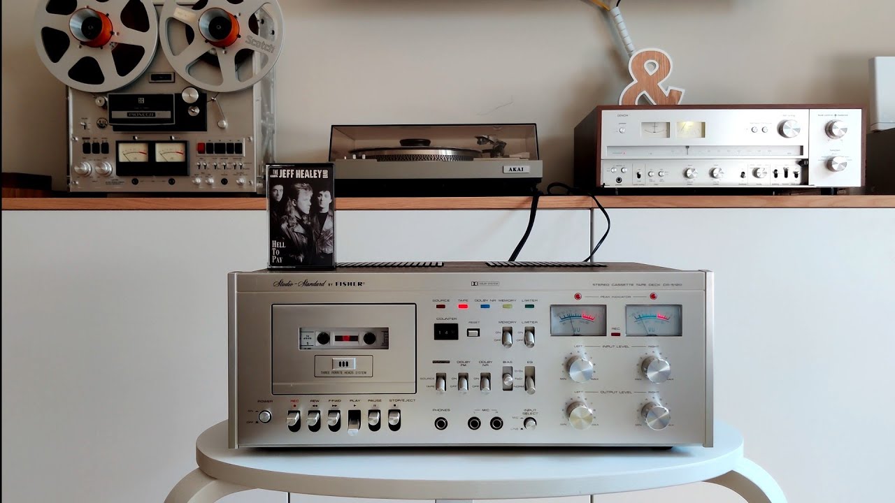 Fisher CR-5120 🔀⏯️ Stereo Cassette Tape deck year 1️⃣9️⃣7️⃣7️⃣🔛7️⃣9️⃣