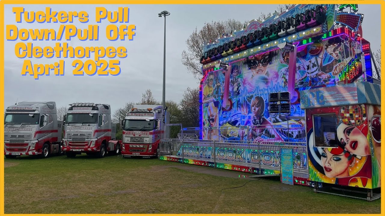 GR Tucker FunFair Pull-DOWN/ PULL OFF April 2025 in Cleethorpes