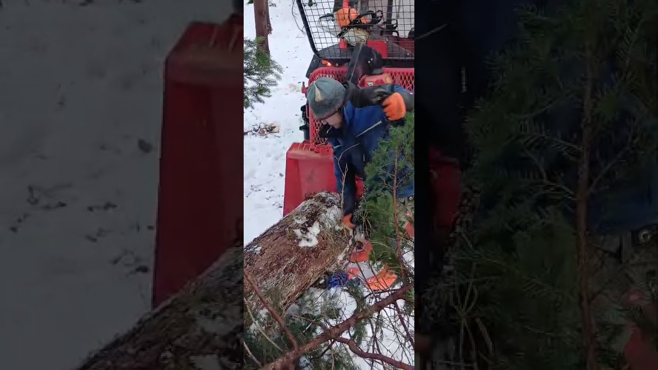 Einsatz kleiner Traktor