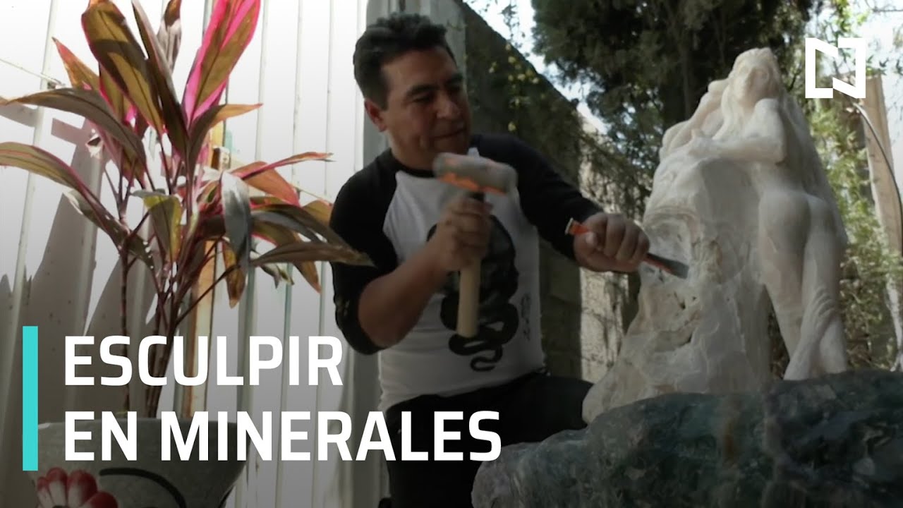 Escultor mexicano de minerales - Expreso de la Mañana