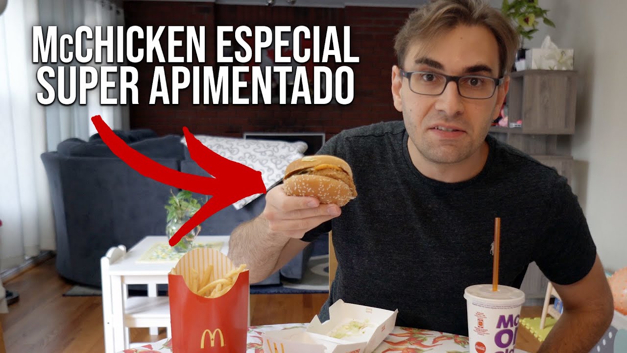 McChicken's ESPECIAIS com PIMENTA | Degustação Sapeca