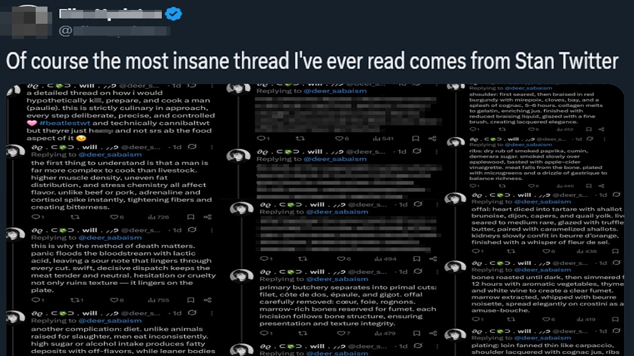 Probably the Most Insane Twitter Thread Ever