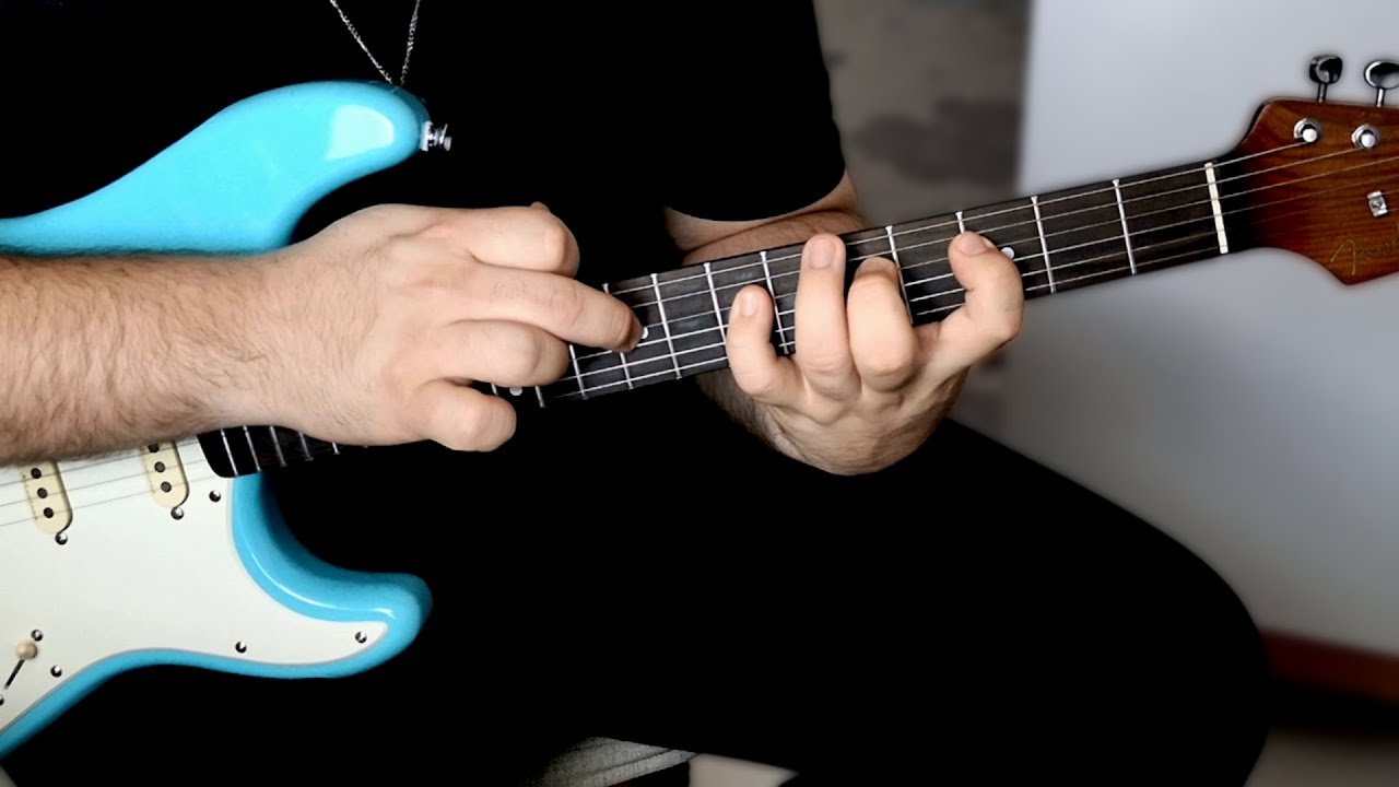 Tel Atlamalı Tapping Tekniği Elektro Gitar Dersi (TABLI) - Aykan Şanlı