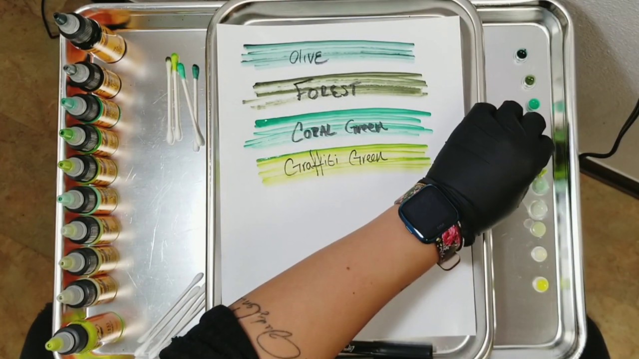 Eternal Ink Greens