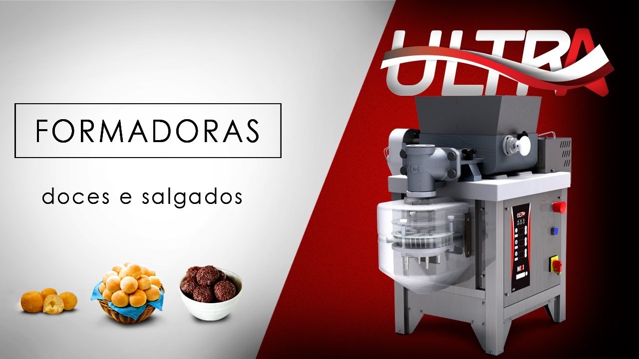 Formadora e Recheadora de Doces e Salgados |Ultra 3S | Máquinas MCI