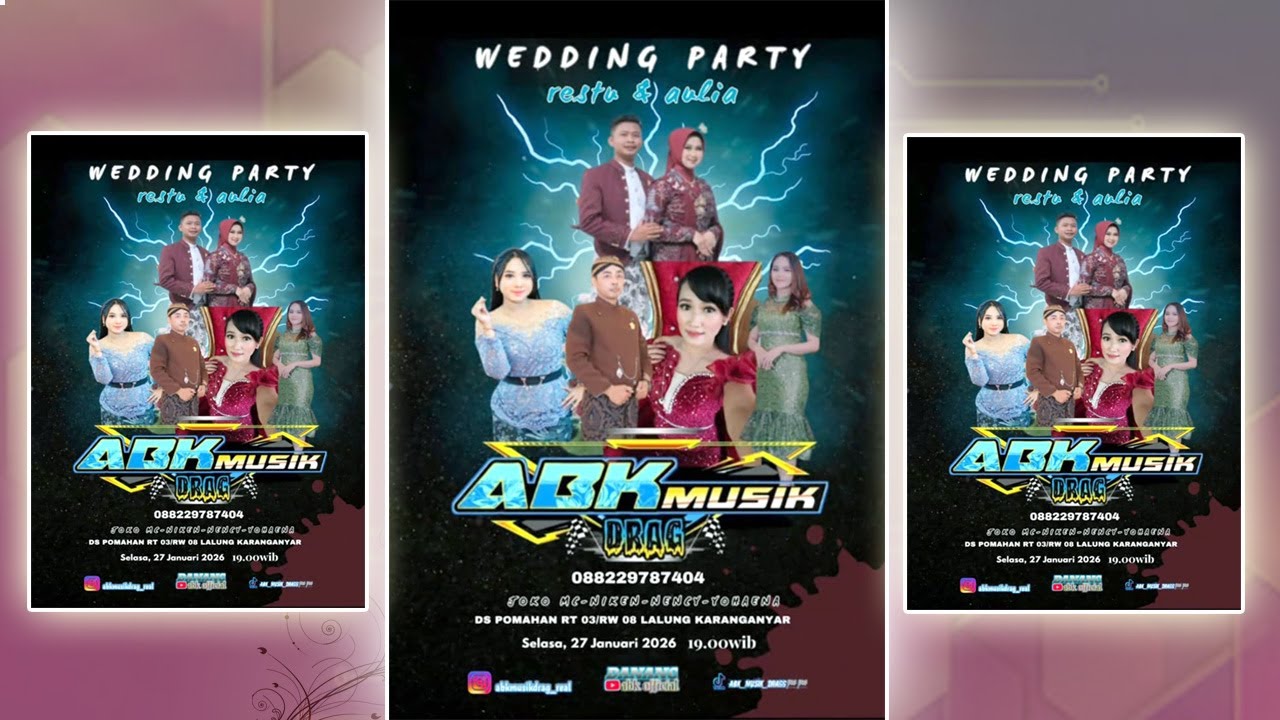 🔴 LIVE CS ABK MUSIC ❃ NGUNDUH MANTU SATRIO & AULYA ❃ K3 AUDIO SOUND SYSTEM ❃ POMAHAN 27/01/2026