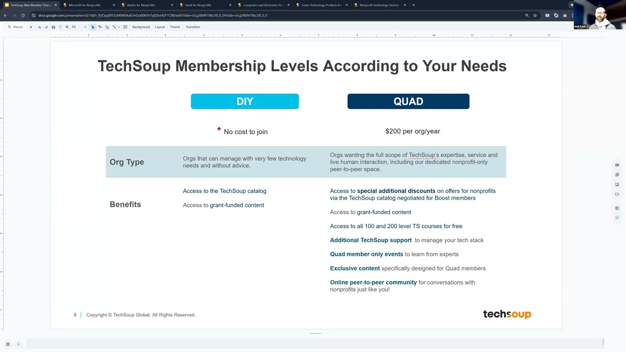 Welcome to TechSoup   New Member Orientation and Q&A  January 2026