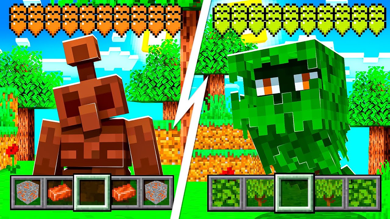 MINECRAFT MA OGNI MINUTO DIVENTO UN MOSTRO DIVERSO