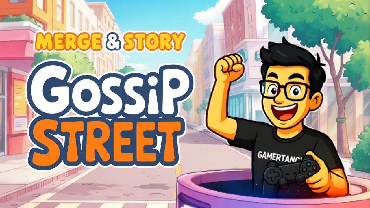 Gossip Street Merge & Story 🎮 ✨ Exciting Puzzle Journey | Unlock Secrets 🏘️
