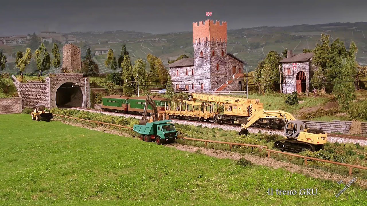 Plastico Monteregale - CANTIERE FERROVIARIO IN H0