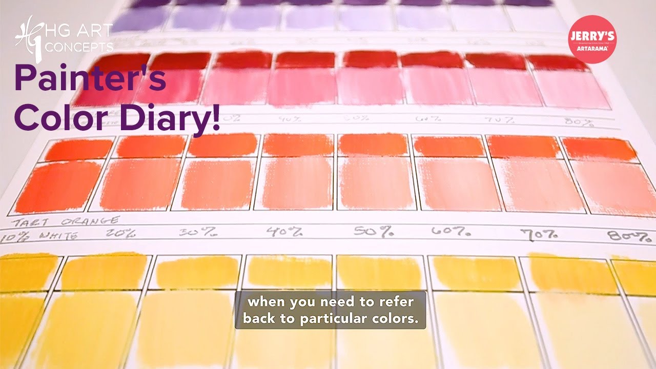 The Painter's Color Diary - A great idea!