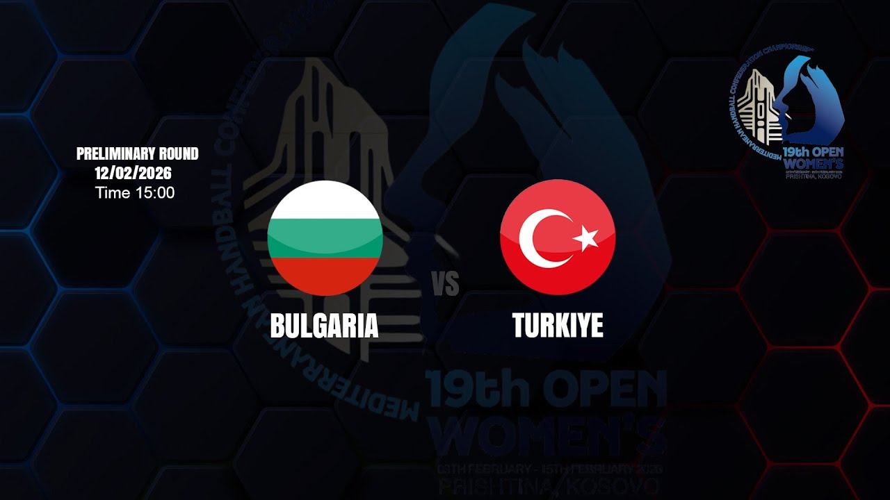 BULGARIA vs TURKIYE - MHC WOMEN’S CHAMPIONSHIP 'PRELIMINARY ROUND'