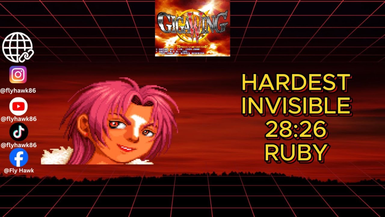 Capcom Arcade Stadium – Giga Wing HARD Invisible Clear (28:26) | Ruby Run