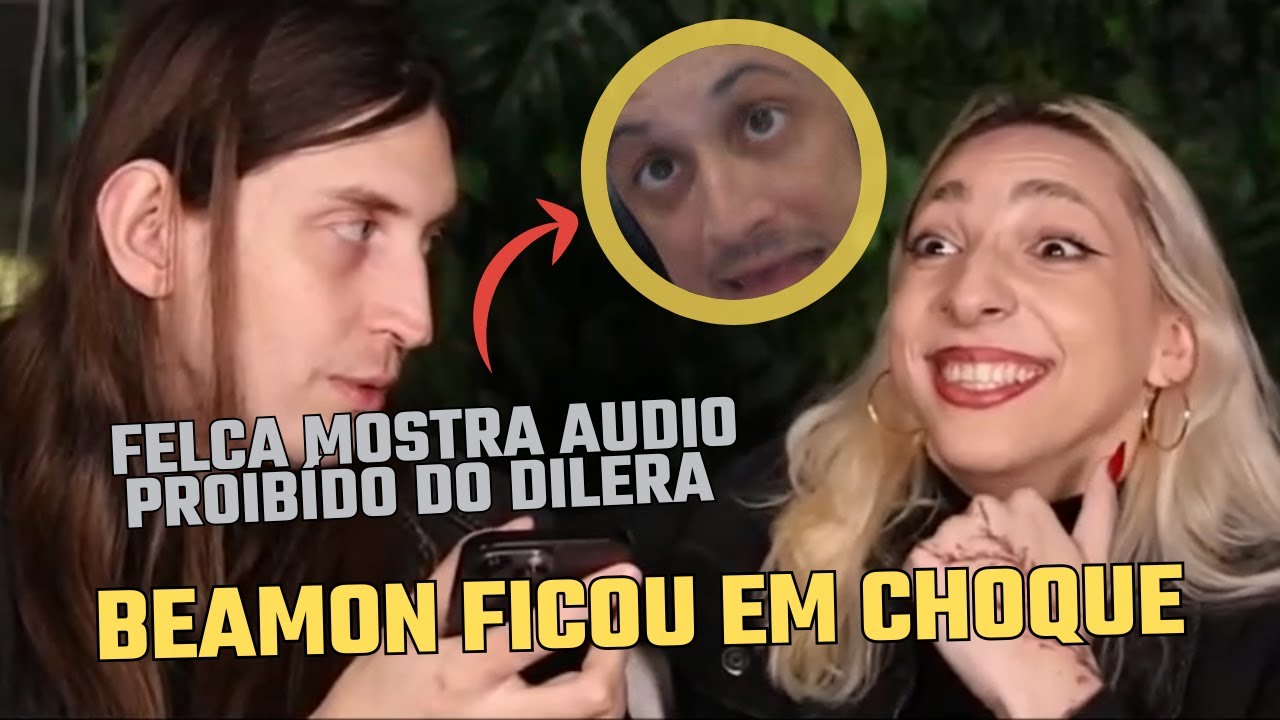 Felca Recebe audio PROIBIDO do DILERA (beamon no sofá)