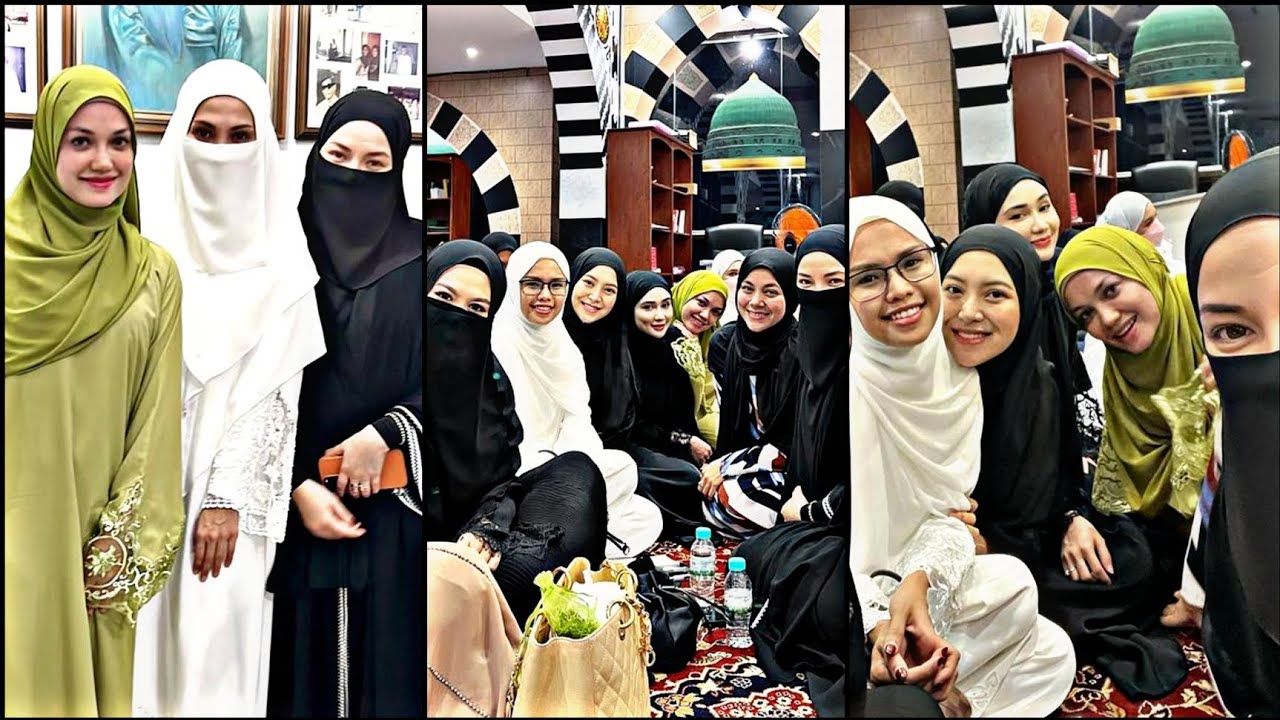 Neelofa & Rakan-Rakan Artis || Maulidur Rasul Anjuran Pertubuhan Kasih Neelofa @ Faidur Rahmah