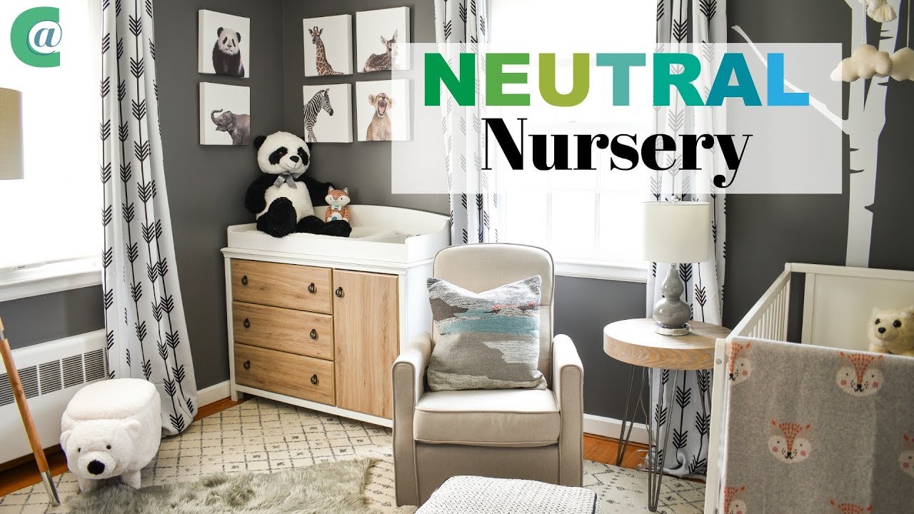 Neutral Gray and White Nursery