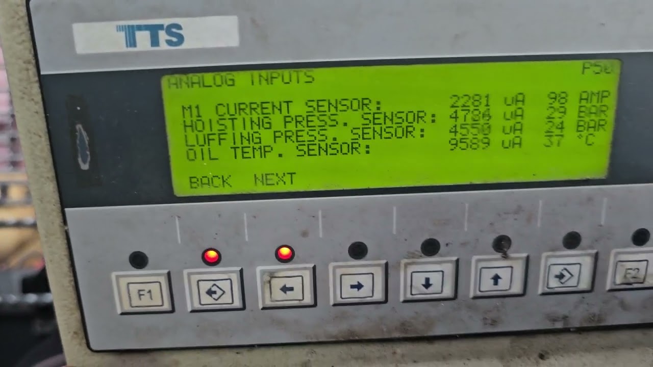 TTS DECK CRANE  KL 30T  MENU