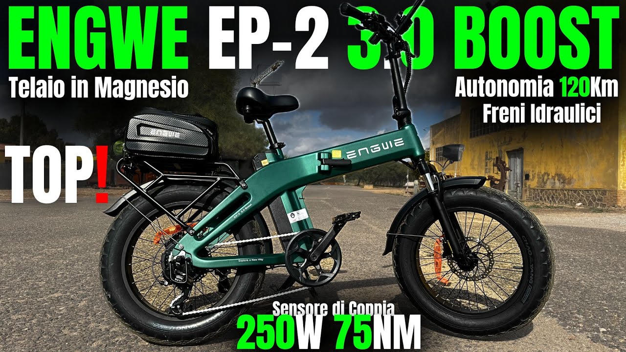 ENGWE EP-2 3.0 BOOST - La REGINA delle FAT BIKE 2025! Una POTENZA INARRESTABILE su TUTTI i TERRENI!