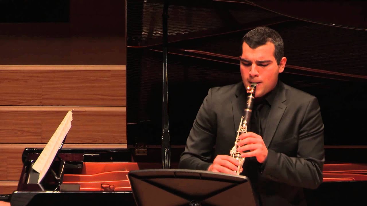 Paul Hindemith - Clarinet Sonata. II. Lebhaft