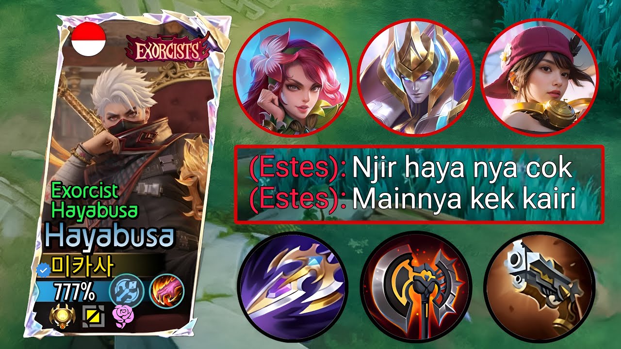 INI CARA GUA ROTASI PAKAI HAYA KETIKA KETEMU META HARAM | HAYABUSA GAMEPLAY
