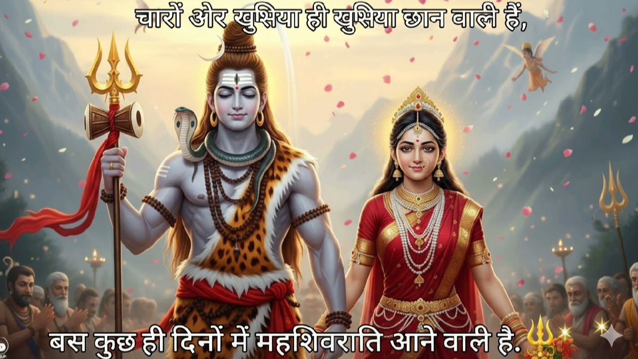 Mahashivratri 2026 Is Coming! 🕉️ खुशियाँ ही खुशियाँ | New Song #mahashivratri #mahadev