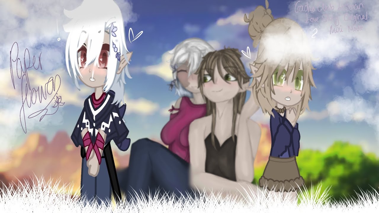 Paper Flower | Gacha Club Lesbian Love Story Original GCMM (Mini Movie)