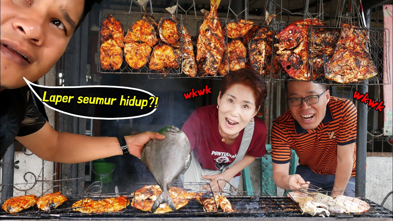 Ikan bakar Singkawang bikin keluarga Korea kesurupan massal!🤣