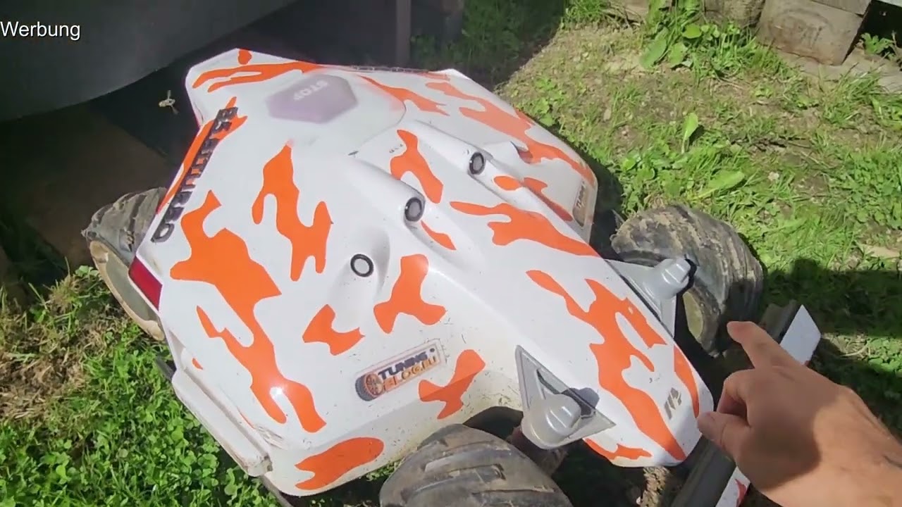 Nachteile der alten Räder: Mammotion LUBA AWD 5000 Rasenroboter zerstört den Rasen! Was hilft?