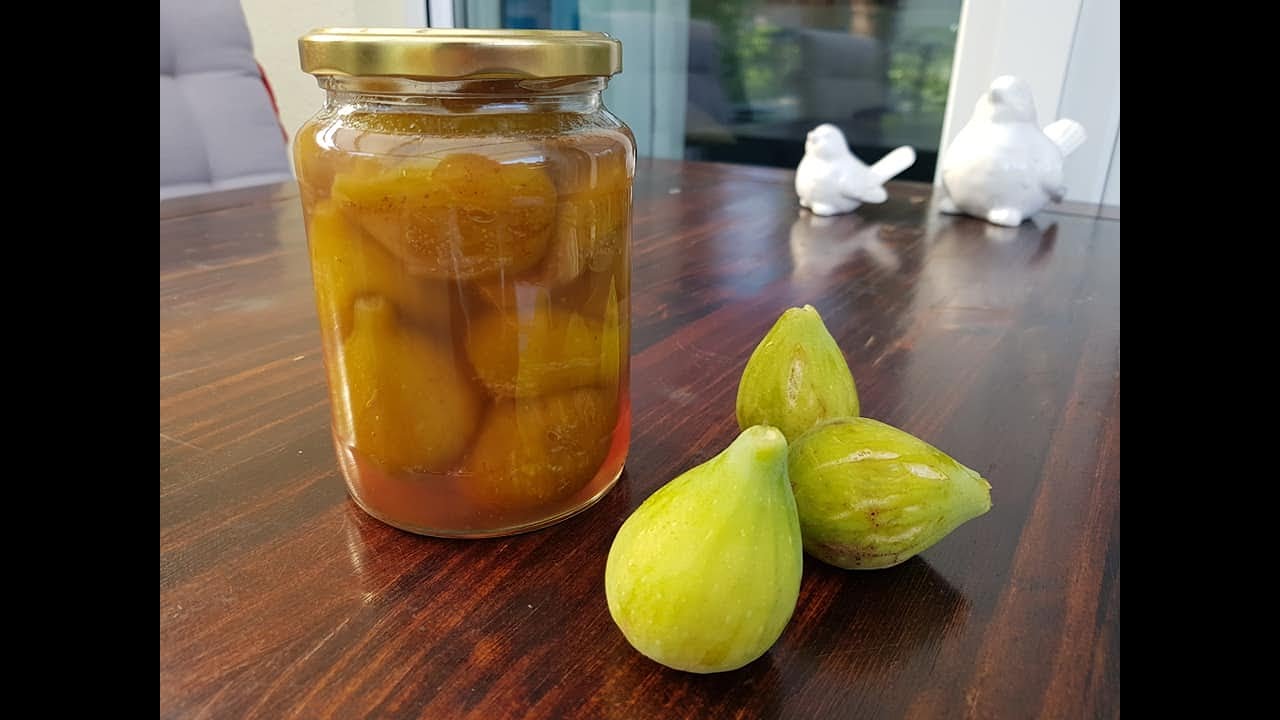 Feigenmarmelade aus ganzen Feigen! Einfach und schnell!