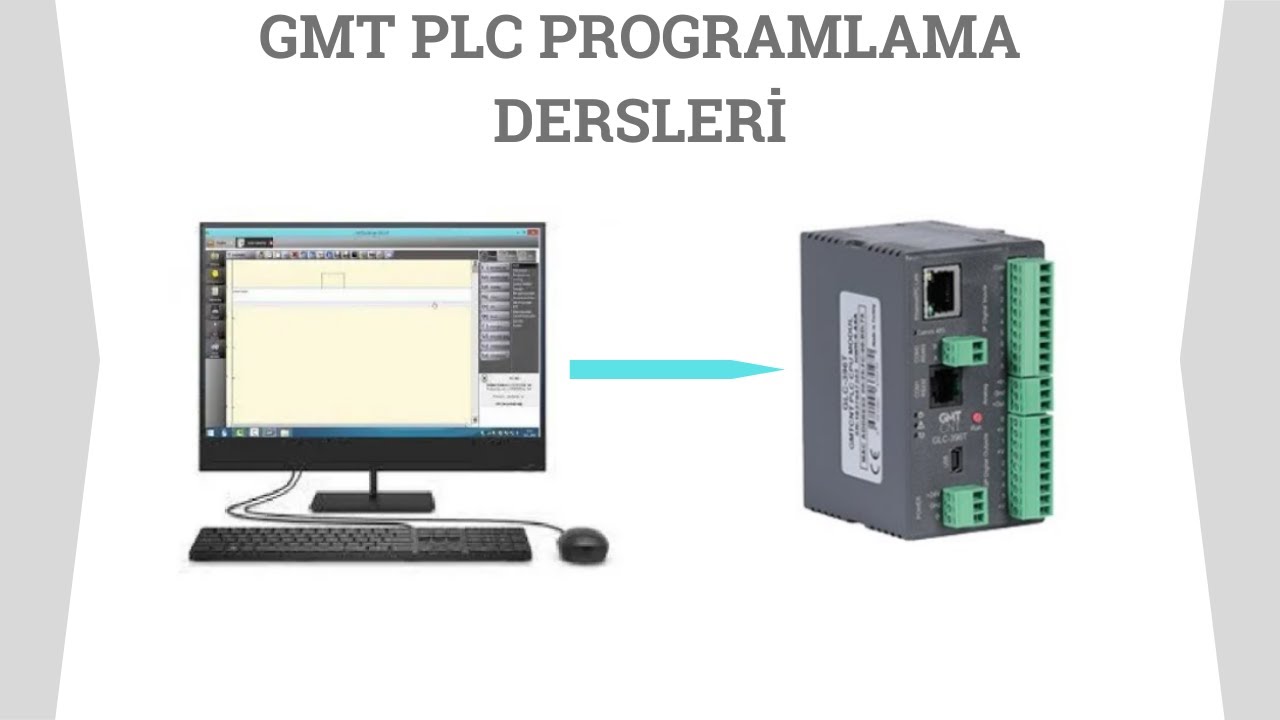4- GMT PLC Lojik Komutlarının ( NO/NC, SET, RESET, Yükselen / Düşen Kenar Kontak) Kullanımı #gmtplc