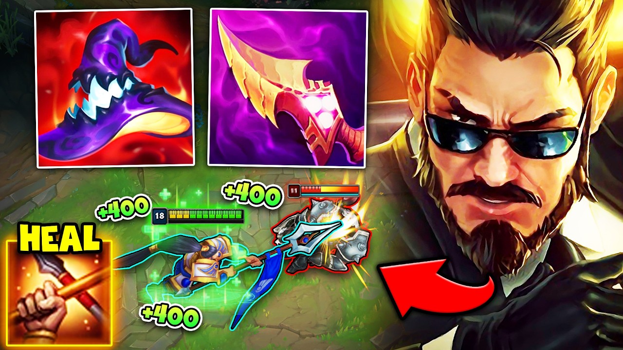 Xin Zhao but I'm full AP and can out-heal the entire enemy team (OCEAN SOUL)