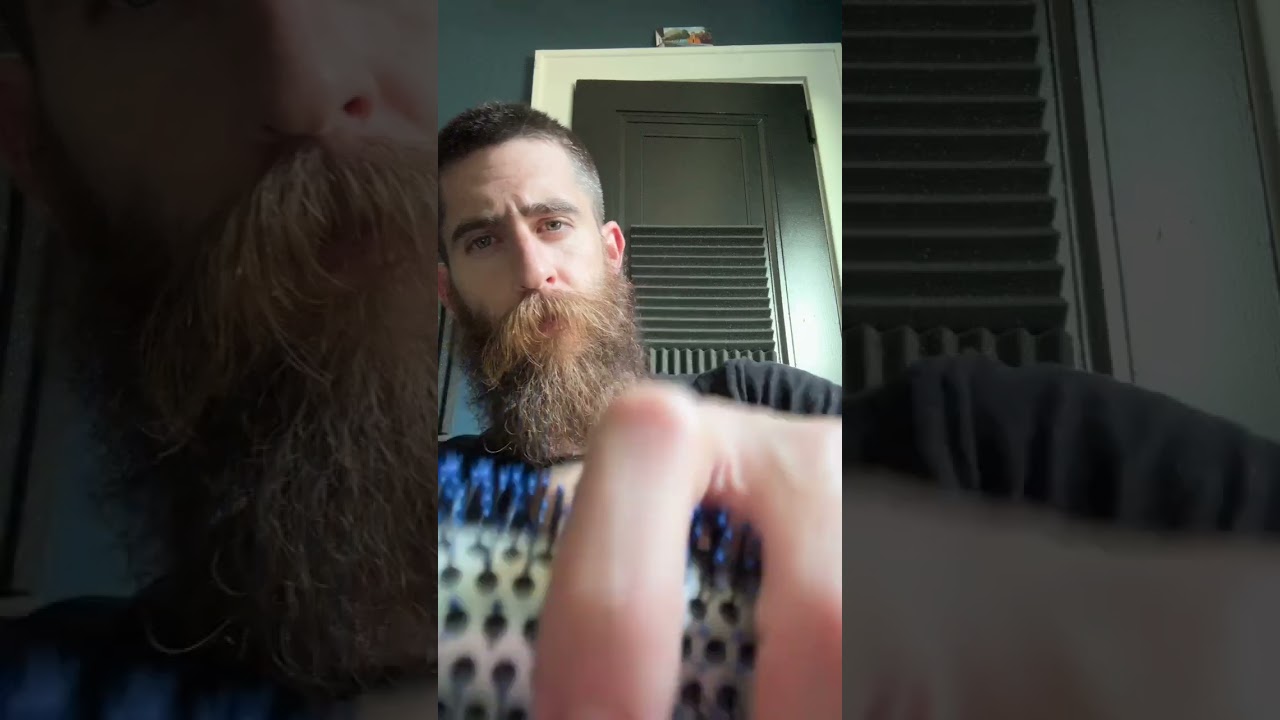 Beard Brushing ASMR 