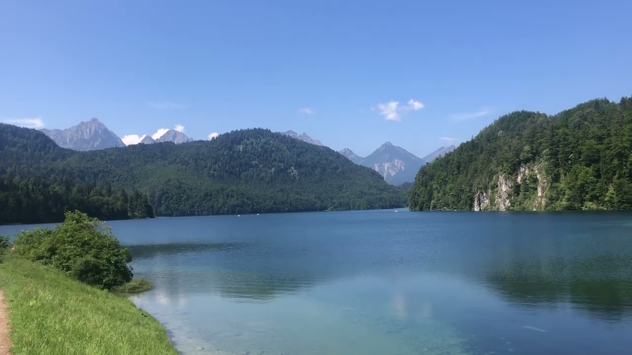 Королевское озеро Alpsee,  Schwangau